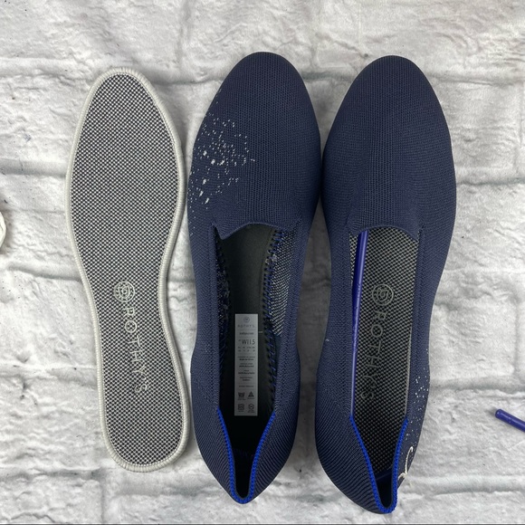 Rothy’s Zodiac Loafers Aries size 11.5 New Navy - Picture 5 of 5